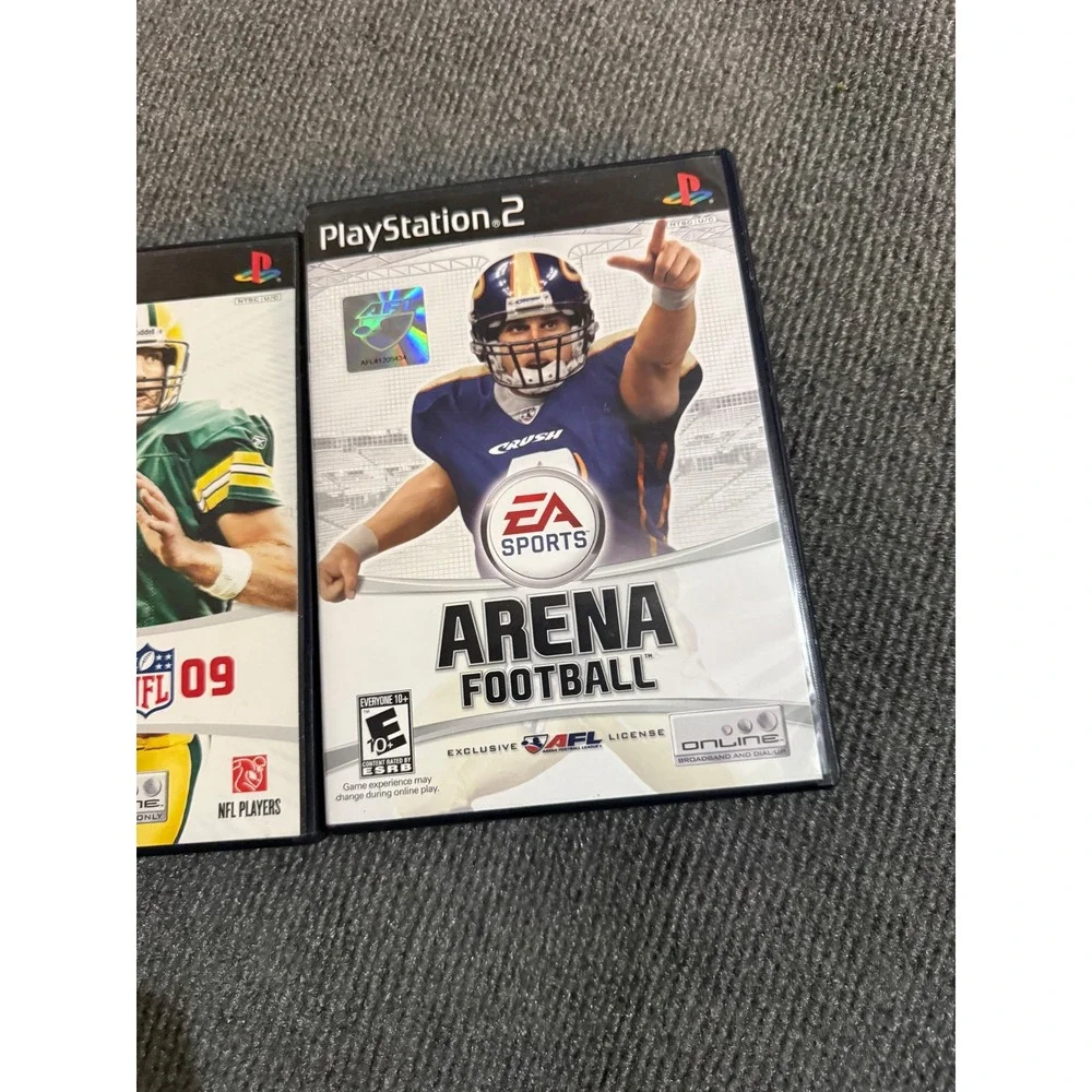 PS2 Sports‎ Game Lot MLB 09 The Show Madden NFL 09 Arena Football PlayStation 2